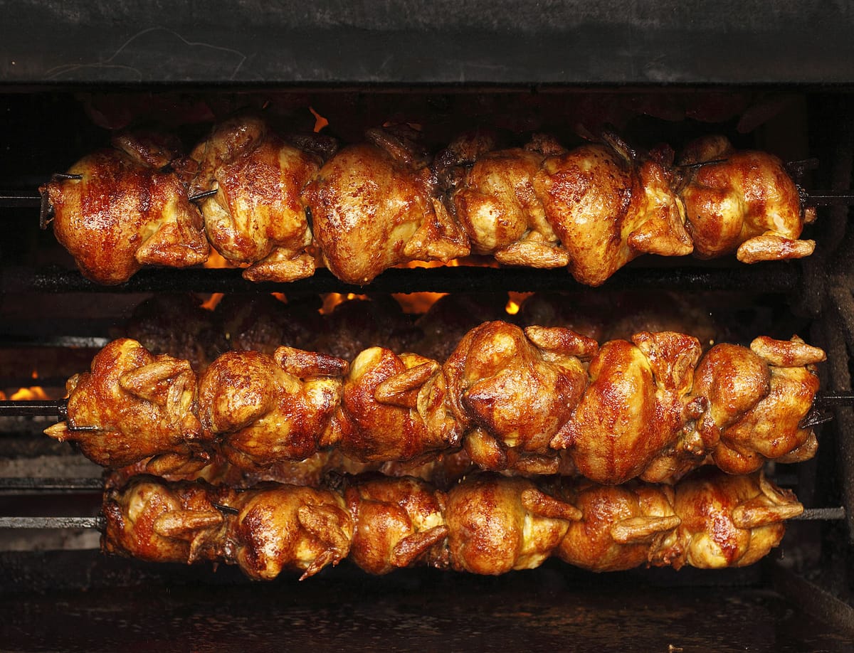 Using a whole rotisserie chicken